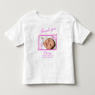 Thank you Birth Announcement photo Toddler T-Shirt