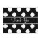 Thank You Black & White Polka Dot