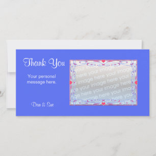 Thank You Blue Card