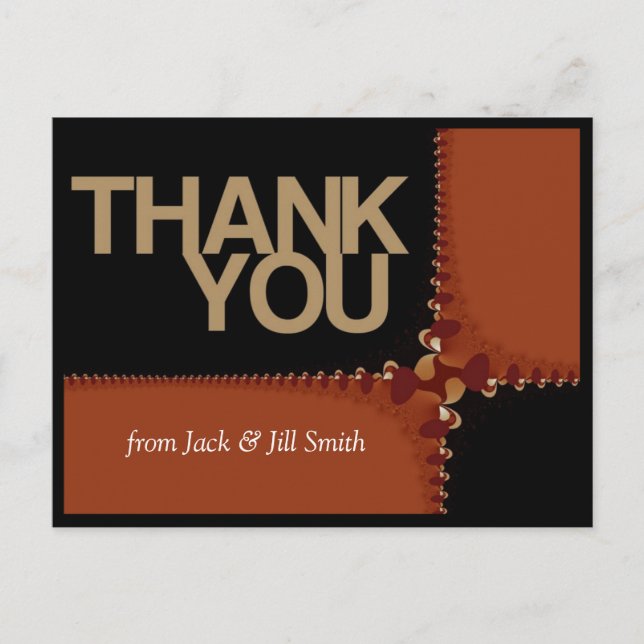 Thank You Borders #001 Postcard (Front)