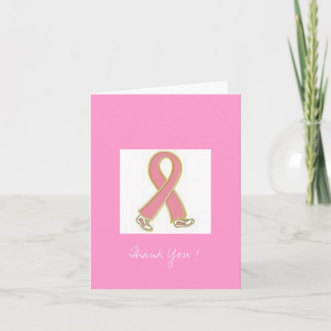 Thank You,breast cancer You Card (Front)