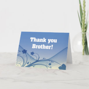 Thank you Brother! Card