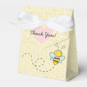 Thank You Bumble Bee Honeycomb Candy Favour Box