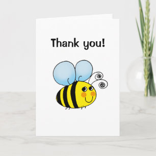 Thank you! (bumble bee) thank you card