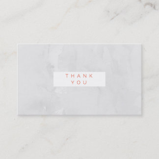 Thank You Business Cards 100 pack