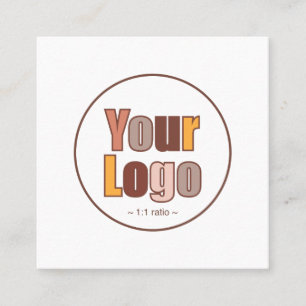 Thank You Business Logo Modern Minimalist Discount Card