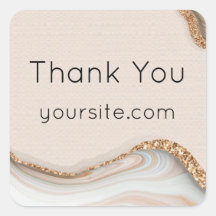Thank You Business Modern Glitter Design