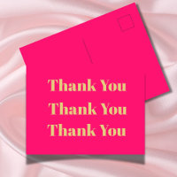 Thank You Business Pink Gold Personal 