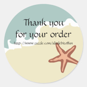 Thank You Business Sticker