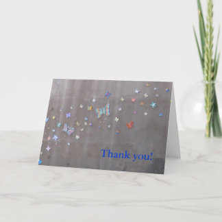 Thank you!  Butterflies in San Diego You Card