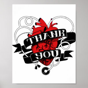 "Thank You" by Ellis Ringle Poster