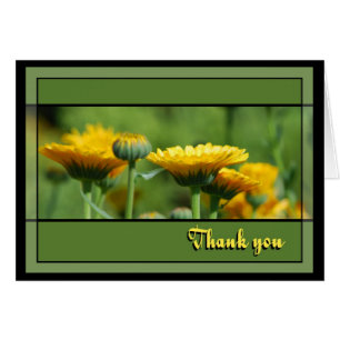 Thank You Calendula Garden