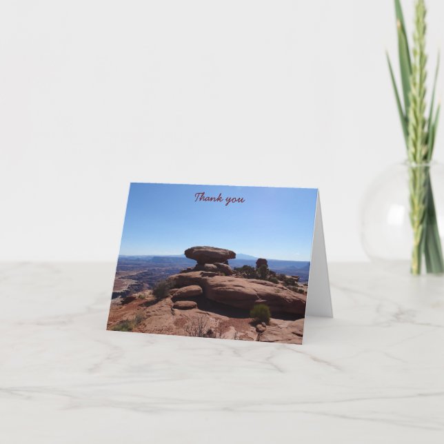 Thank You - Canyonlands Card (Front)