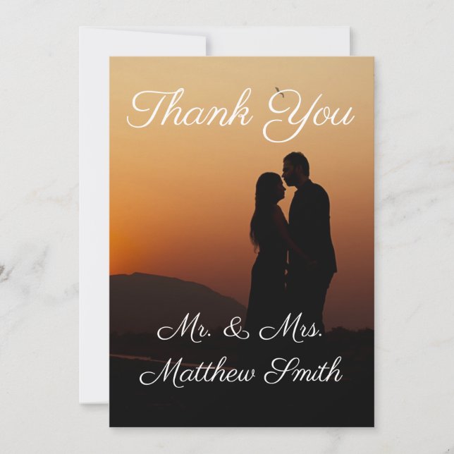 Thank You Card (Front)