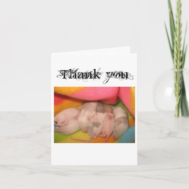 Thank You card (Front)