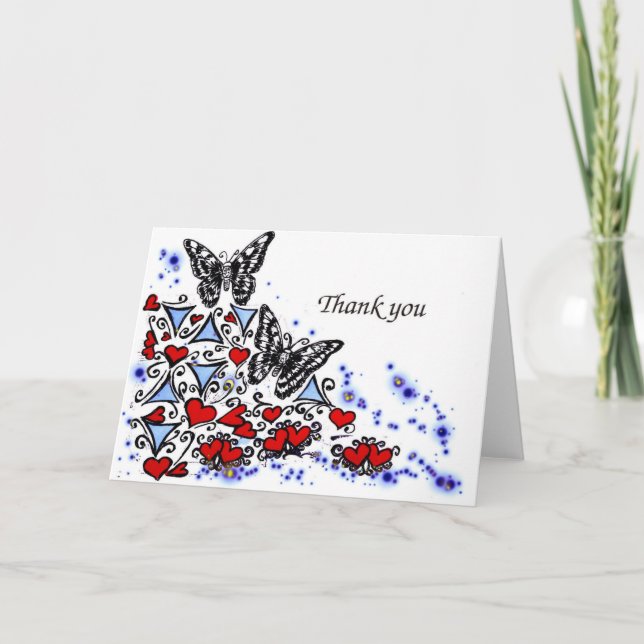 Thank you card (Front)