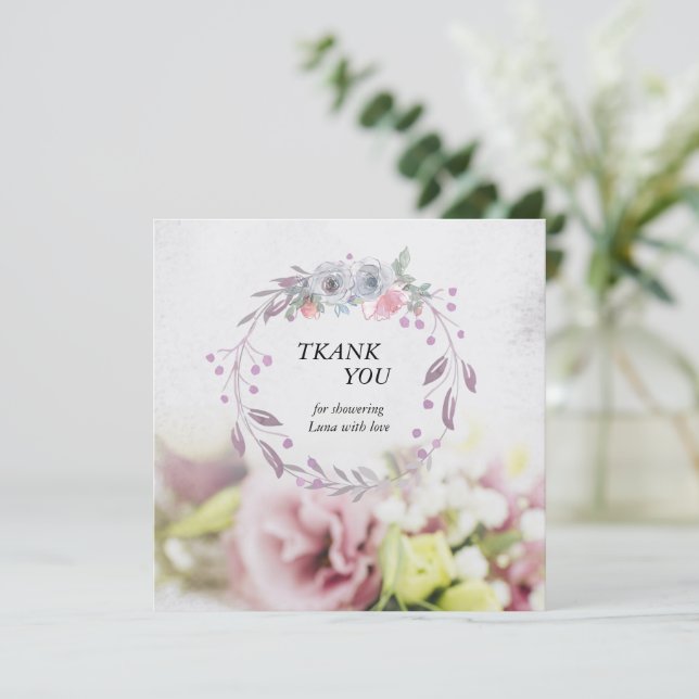 Thank You card (Standing Front)