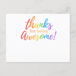 Thank you card