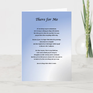 Thank you card