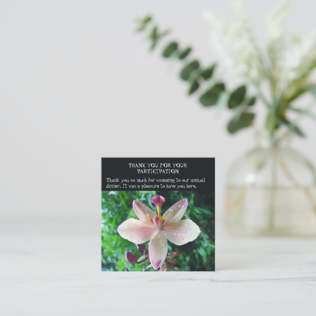 THANK YOU CARD (Standing Front)