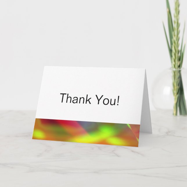 Thank You Card (Front)