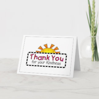 Thank you Card