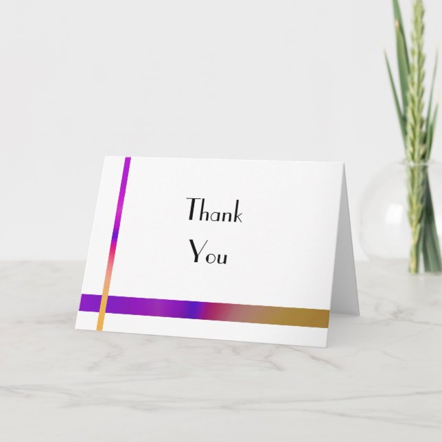 Thank You Card (Front)