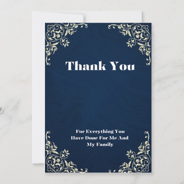 Thank You Card (Front)