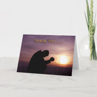 Thank you card