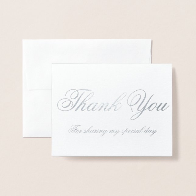 Thank You Card (Front With Envelope)