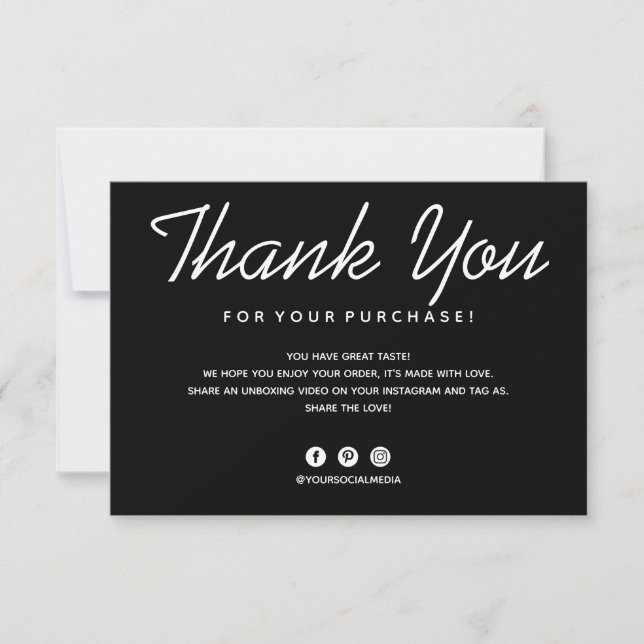 Thank You Card (Front)