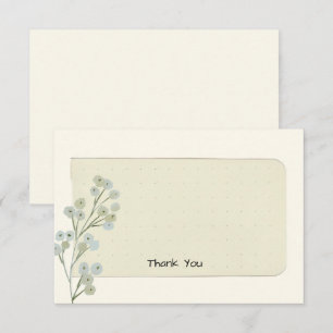 Thank you card