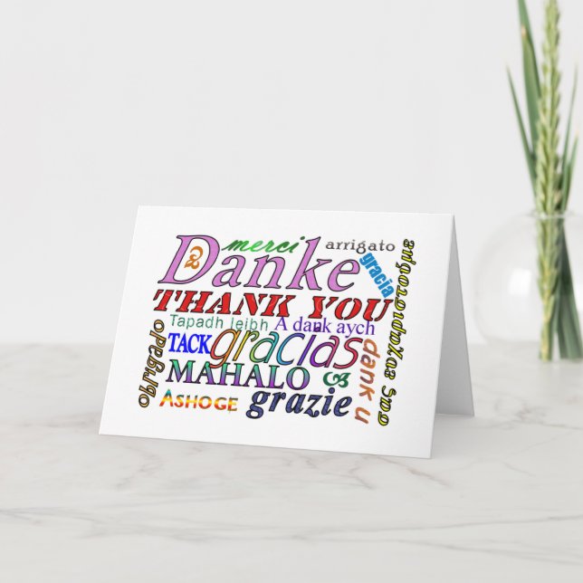 Thank You Card (Front)