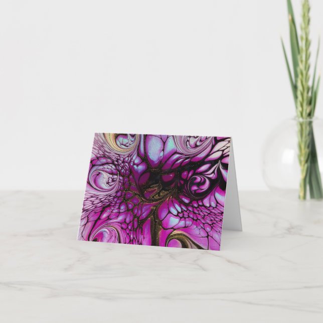 Thank you card.  (Front)