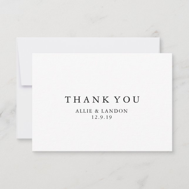 Thank You Card (Front)