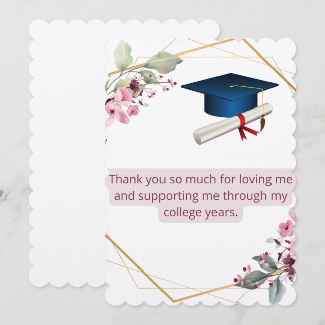 Thank You Card (Front/Back)