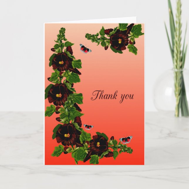 Thank you card (Front)