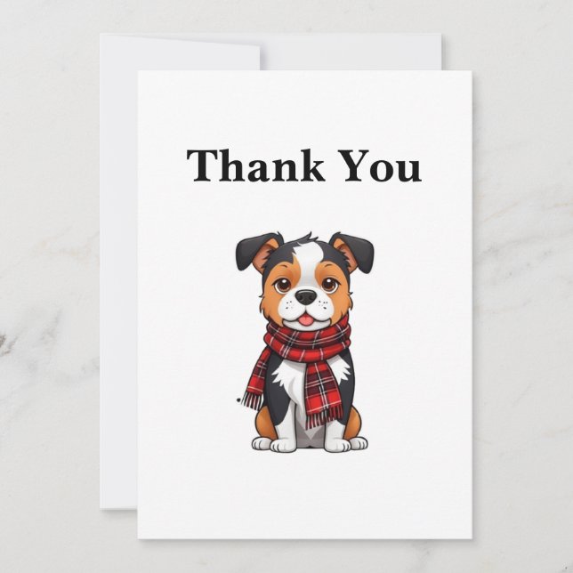 Thank You Card  (Front)