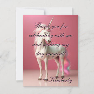 Thank you card