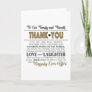 Thank You Card