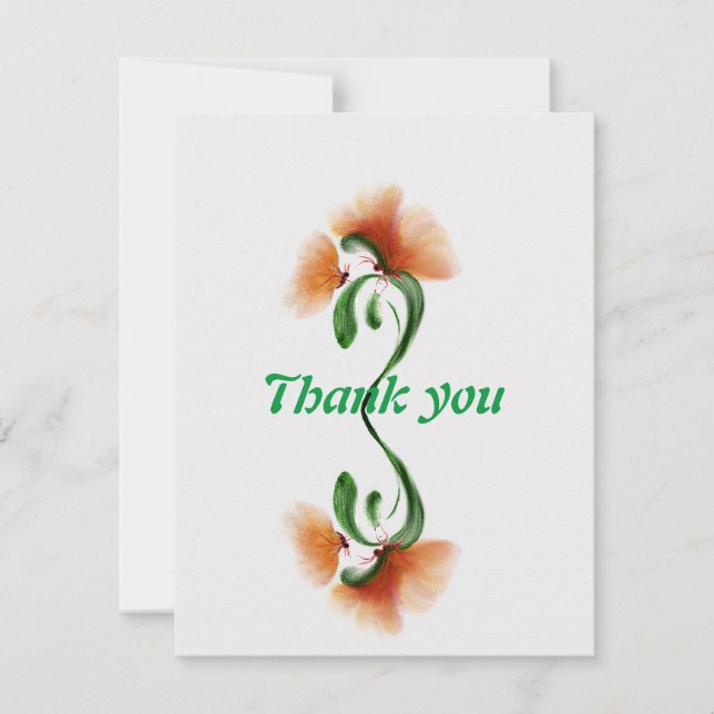 Thank you card (Front)