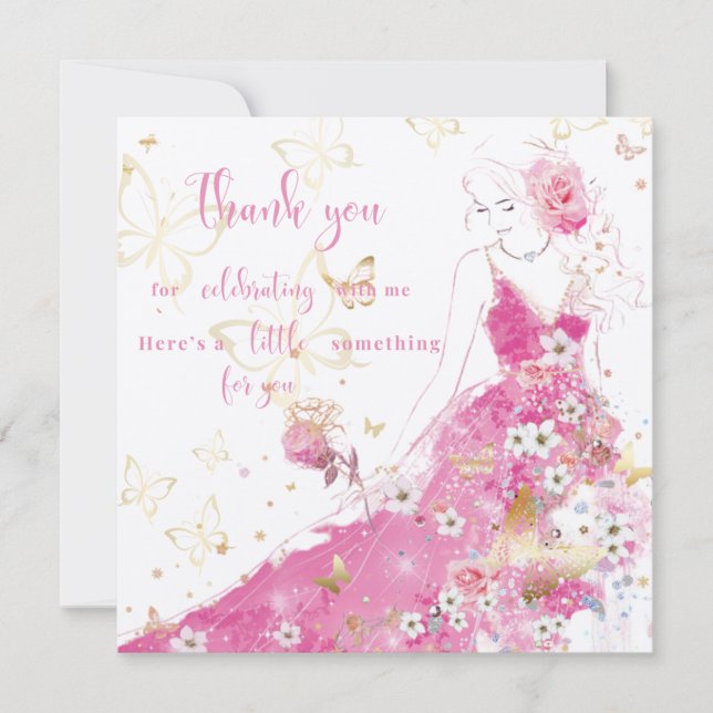 Thank you card (Front)