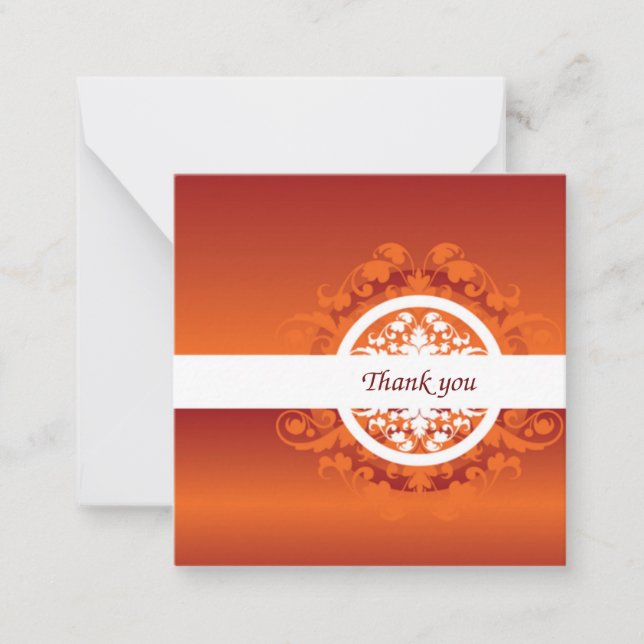 Thank you card (Front)