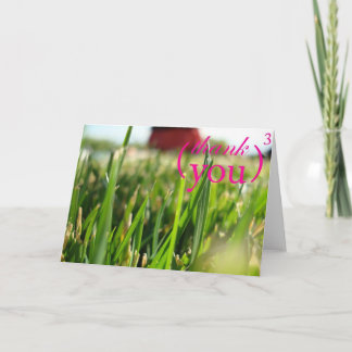 Thank You Card