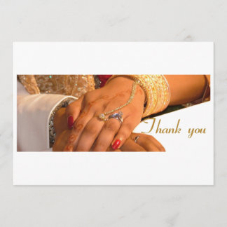 Thank you card
