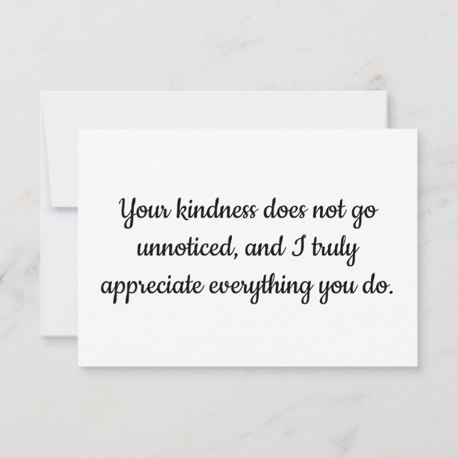 Thank You Card (Back)