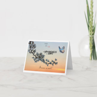 thank you  card