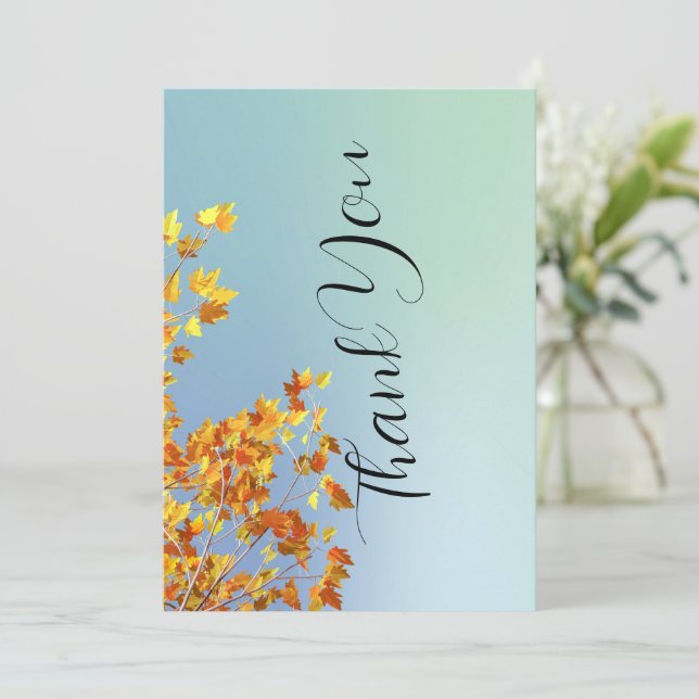 Thank You Card (Standing Front)