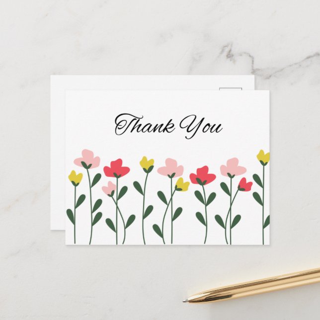 Thank You Card (Front/Back In Situ)