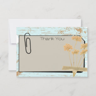 Thank you card